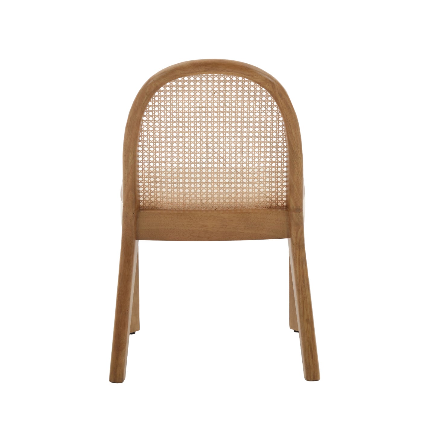Salem Mid Century Modern Rattan Dining Chairs (set of 2)