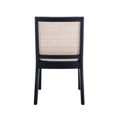 Weston Modern Cane Dining Chairs (set of 2)