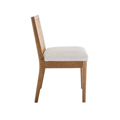 Weston Modern Cane Dining Chairs (set of 2)