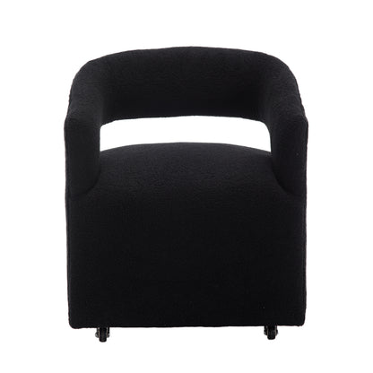 Barrel Rolling Dining Chair