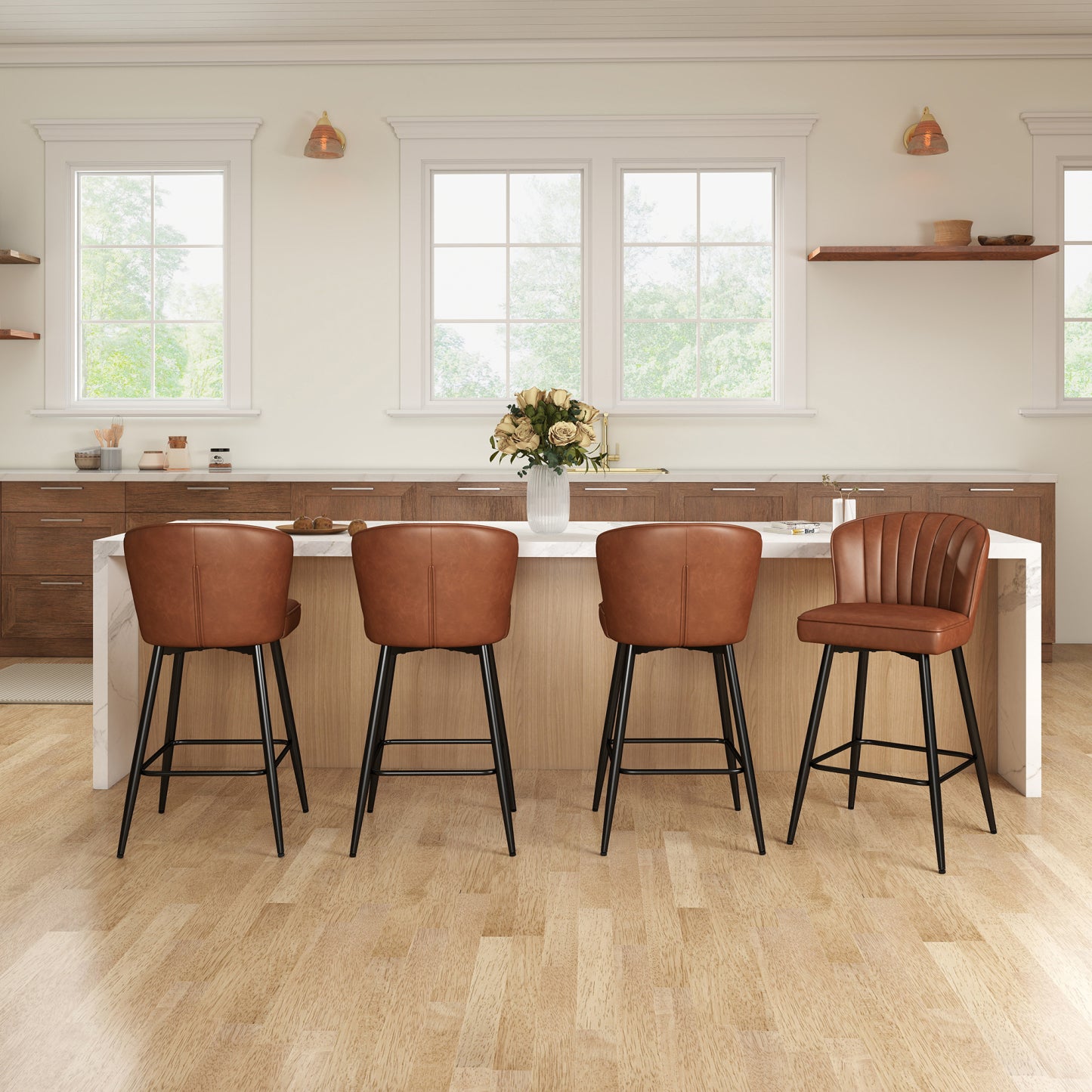 Cameo Counter and Bar Stools (set of 2)