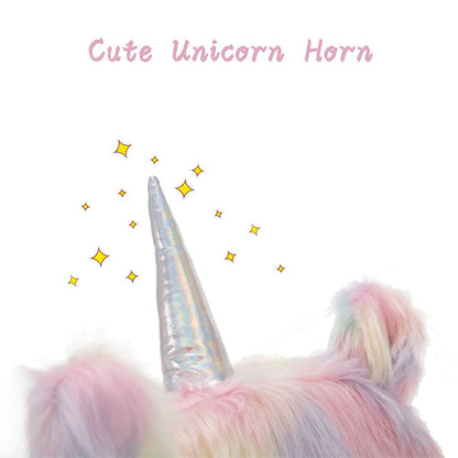 Unicorn Kids Desk Chair - White Plating