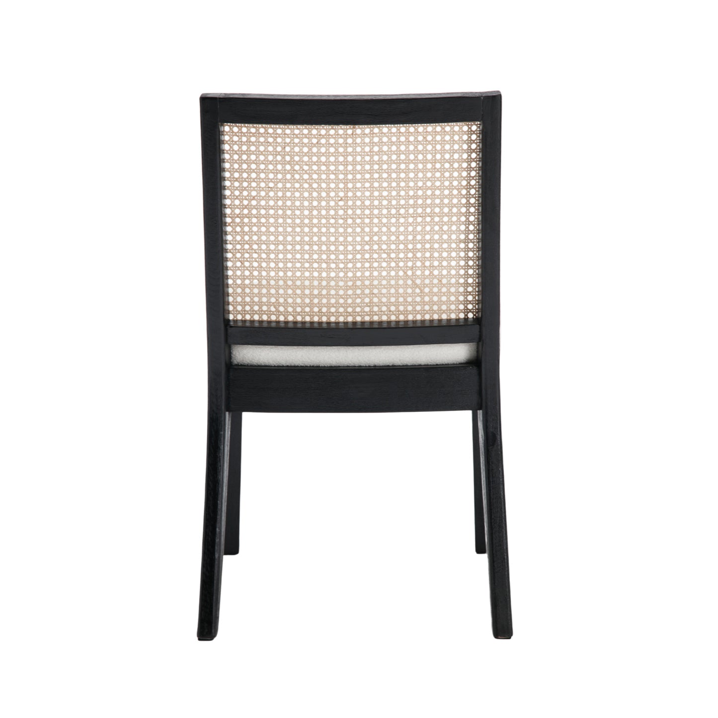 Weston Modern Cane Dining Chairs (set of 2)