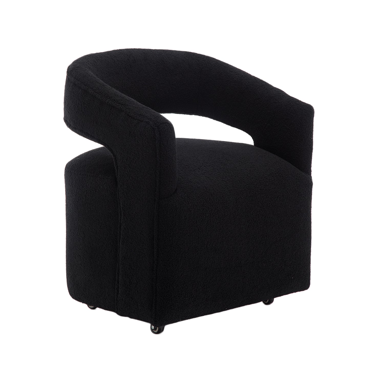 Barrel Rolling Dining Chair