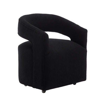 Barrel Rolling Dining Chair