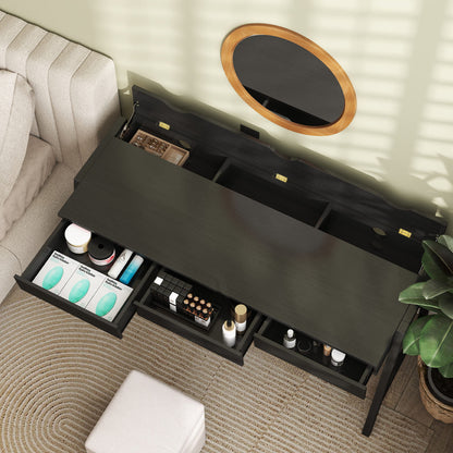 Leah 59'' Storage Desk