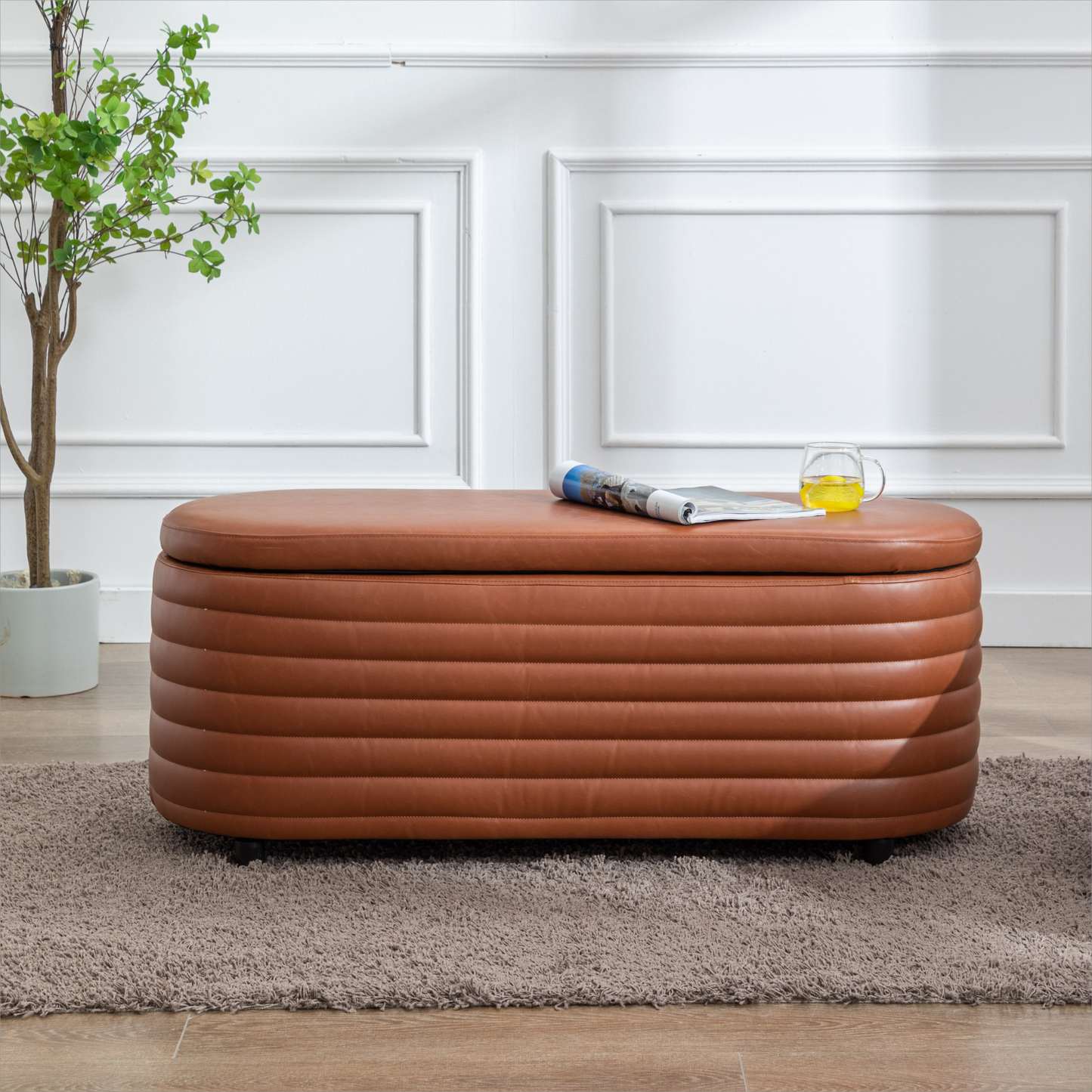 Teddy Storage Ottoman Bench