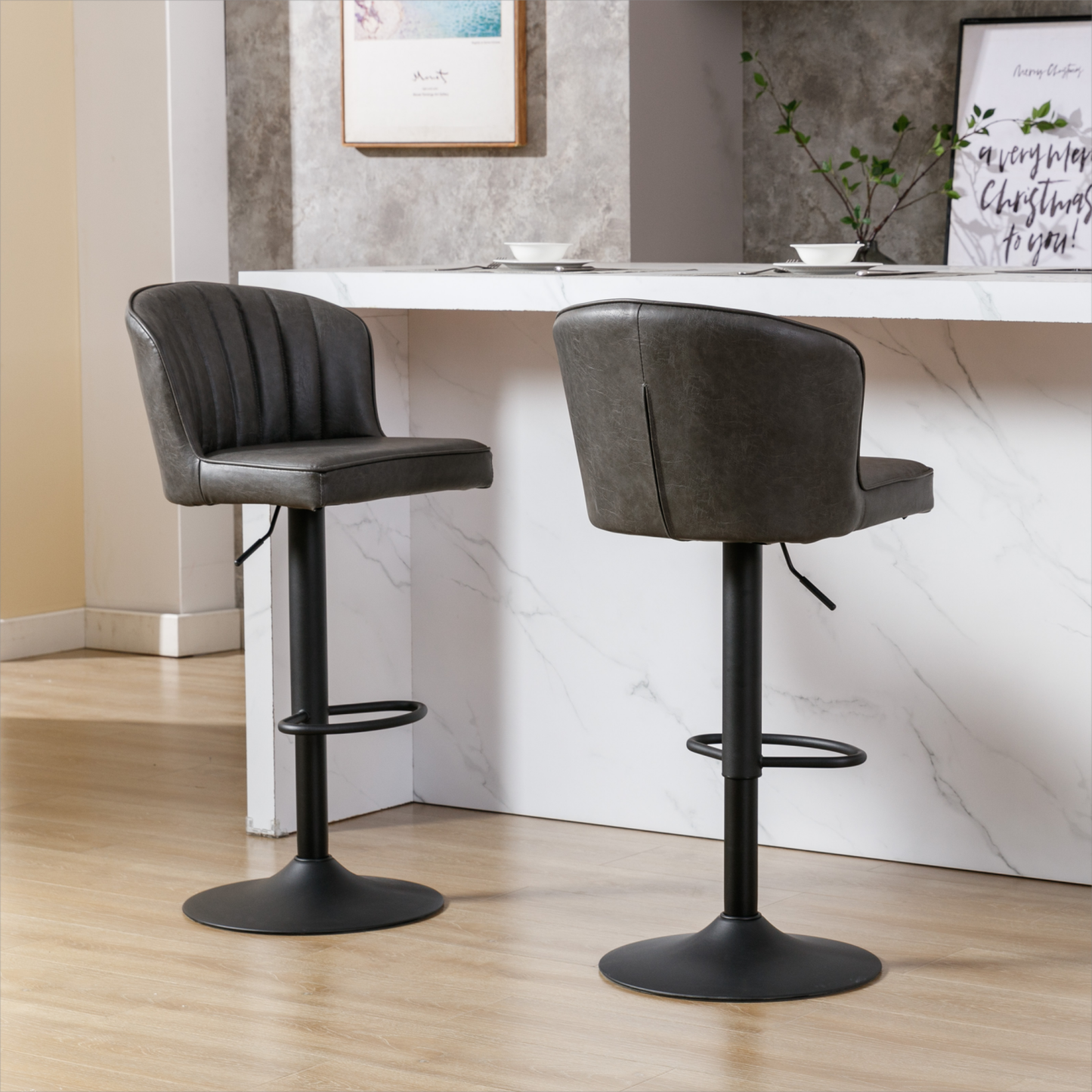 Cameo Counter and Bar Stools (set of 2)
