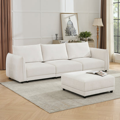 Leen Sectional Sofa - Modern White Sofa